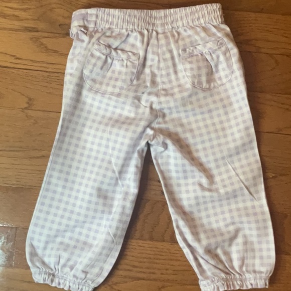 Gymboree White and Purple Floral Baby Outfit - Picture 8 of 9